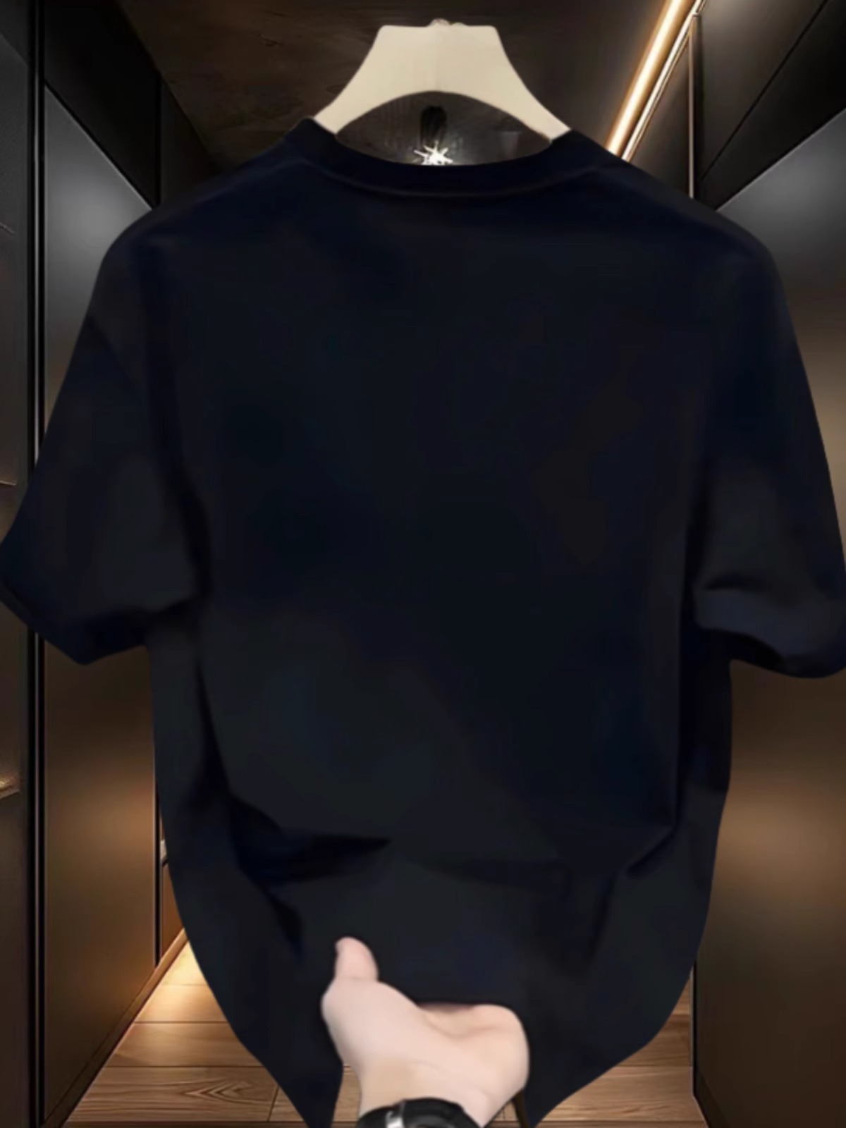 2026 Summer New Arrivals Men's Streetwear T-Shirts | Heavyweight Combed Cotton Oversized Crew Neck Minimalist Tops