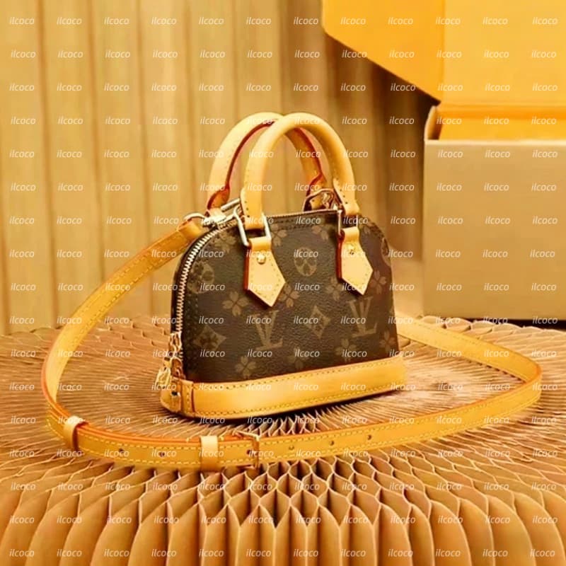 17A High quality New almas bb Womens crossbody shoulder bag Original designer leather handbag leather chain bag luxury tote Classic shell bag expensive wallet