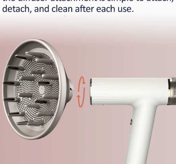 Compatible with Shark SpeedStyle Essential Hair Dryer Nozzle Accessories C260331