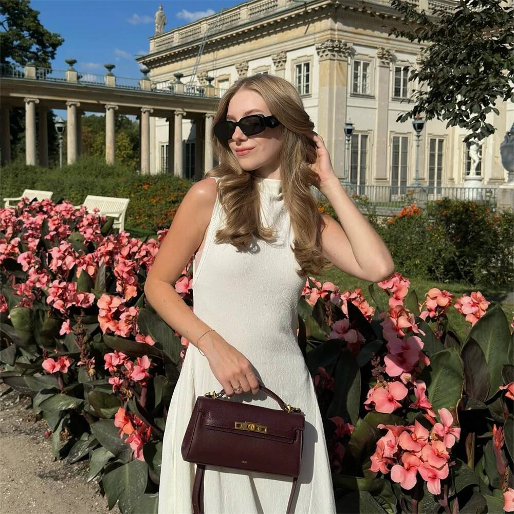 JW PEI Designer Tote for Women, Structured Crocodile Print Leather with Top Handle, Convertible Shoulder & Crossbody Bag - view 5