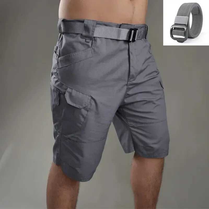 Gift Belt IX7 Style Army Fan Tactical Shorts Multi Pocket Cargo Shorts Summer Outdoor Training Hiking Shorts Pants Z260331