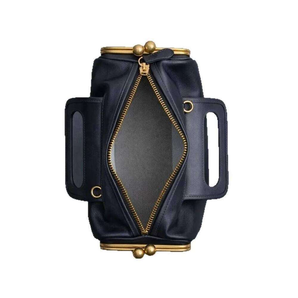 NEW Two Side Clamp Design Frame Kiss Lock For Women Luxury Designer Handbag Purse New In PU Underarm Shoulder Bag Suotong26331