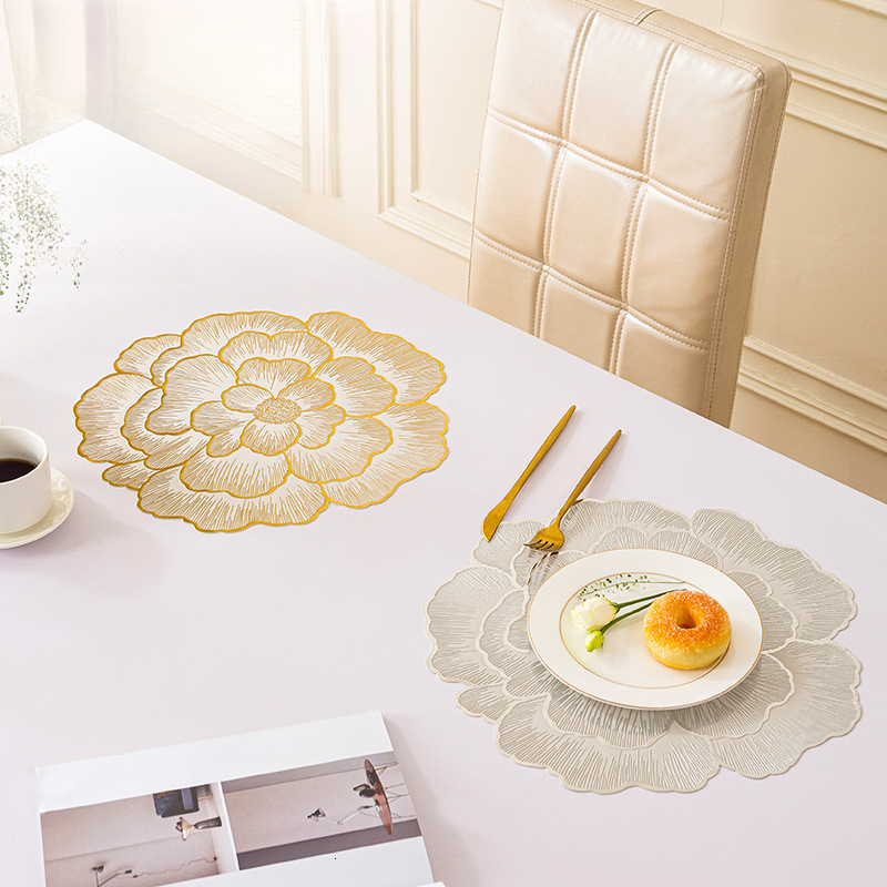 Children's Waterproof French Style Dining Mat For Primary School Students Oil Proof Washable Light Luxury Table Heat Insulating Mat New Chinese S