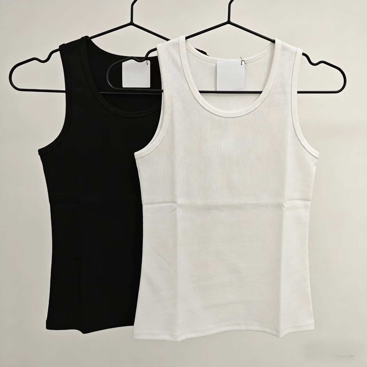 Designer t shirt designer men tanks camis anagram-embroidered summer cotton-blend tank tops shorts designer vest solid vintage t-shirt tees mens tank top tshirts s-xl