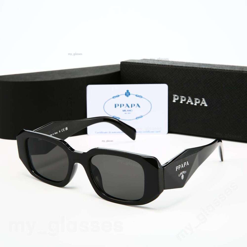 Chic Triangle Embellished Sunglasses Designer Sunglasses Polarized Lens Glasses UV400 for Women Men Travel