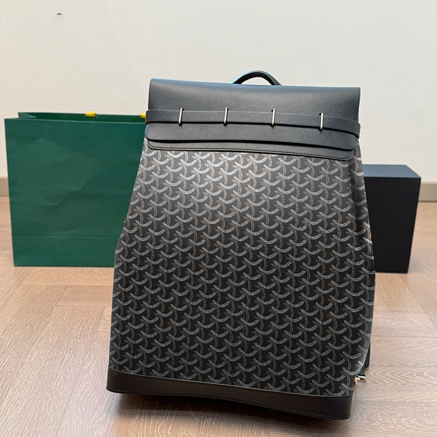 Designer Backpack Luxury Brand Purse Double Shoulder Straps Backpacks Tote Bag Mens Women Wallet Leather School Bags Lady Contrast Pulses Duffle Luggage Unisex