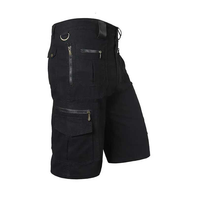 Summer breathable straight shorts mens military tactical shorts with multiple pockets workwear running pants hiking fitness ca Z260331