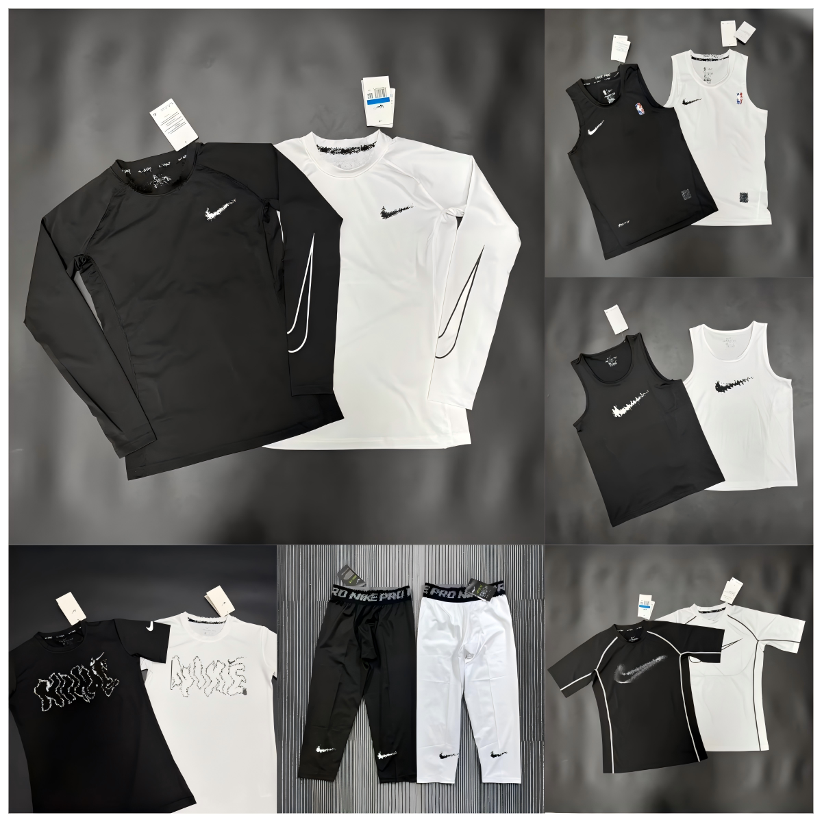 Designer Mens niki miller Shirts Compression Sports Training niki techfleece jogging Shirts Quick Drying Moisture Wicking Short Tees shorts and t shirt set men