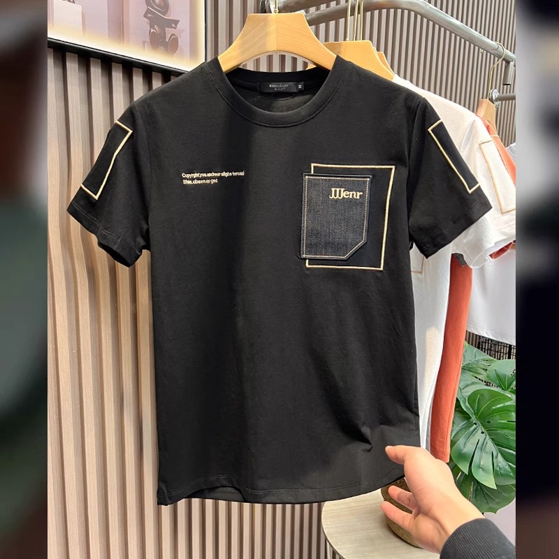 2026 Summer New Arrivals Men's T-Shirts | Minimalist Premium INS Streetwear Trendy Versatile Short Sleeve Tops