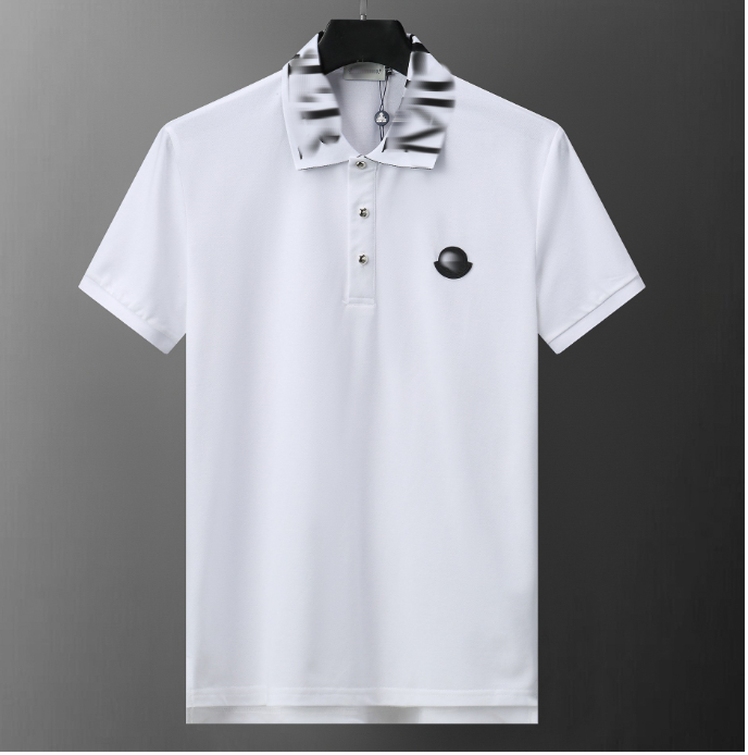 Designer mens cotton business polos T Shirt fashion brand Men's T-Shirts embroidered letter polo shirts tees high quality