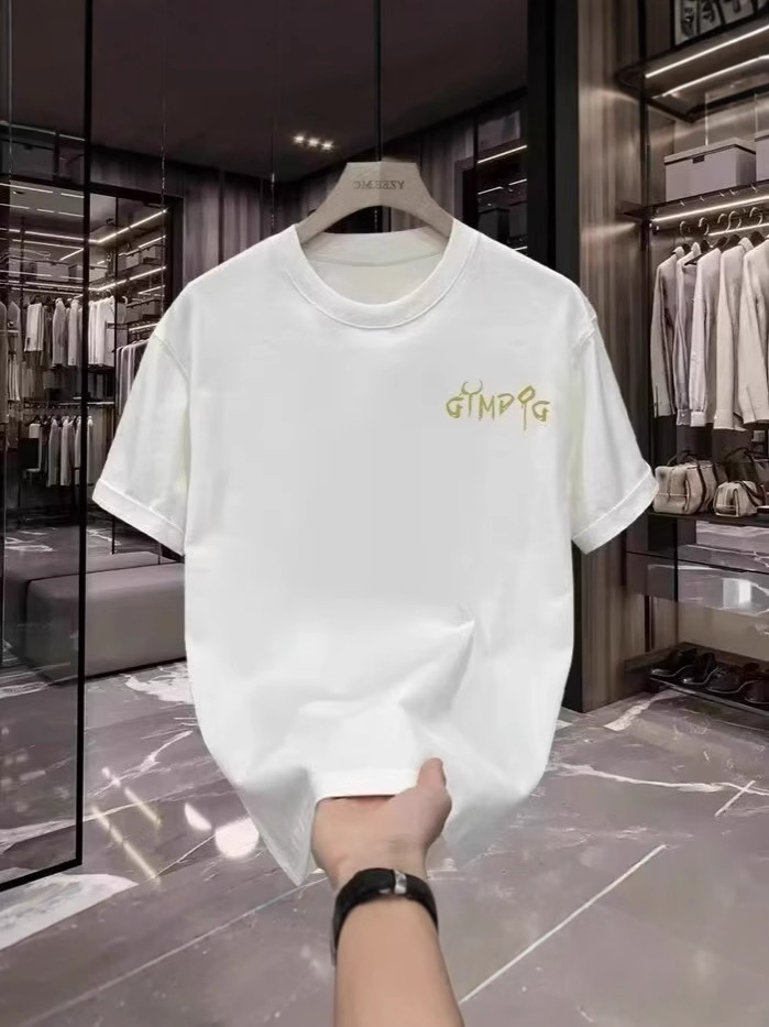 2026 Summer New Arrivals Unisex T-Shirts | Heavyweight Cotton Eagle Streetwear Wing Graphic Oversized Crew Neck Couple Tops