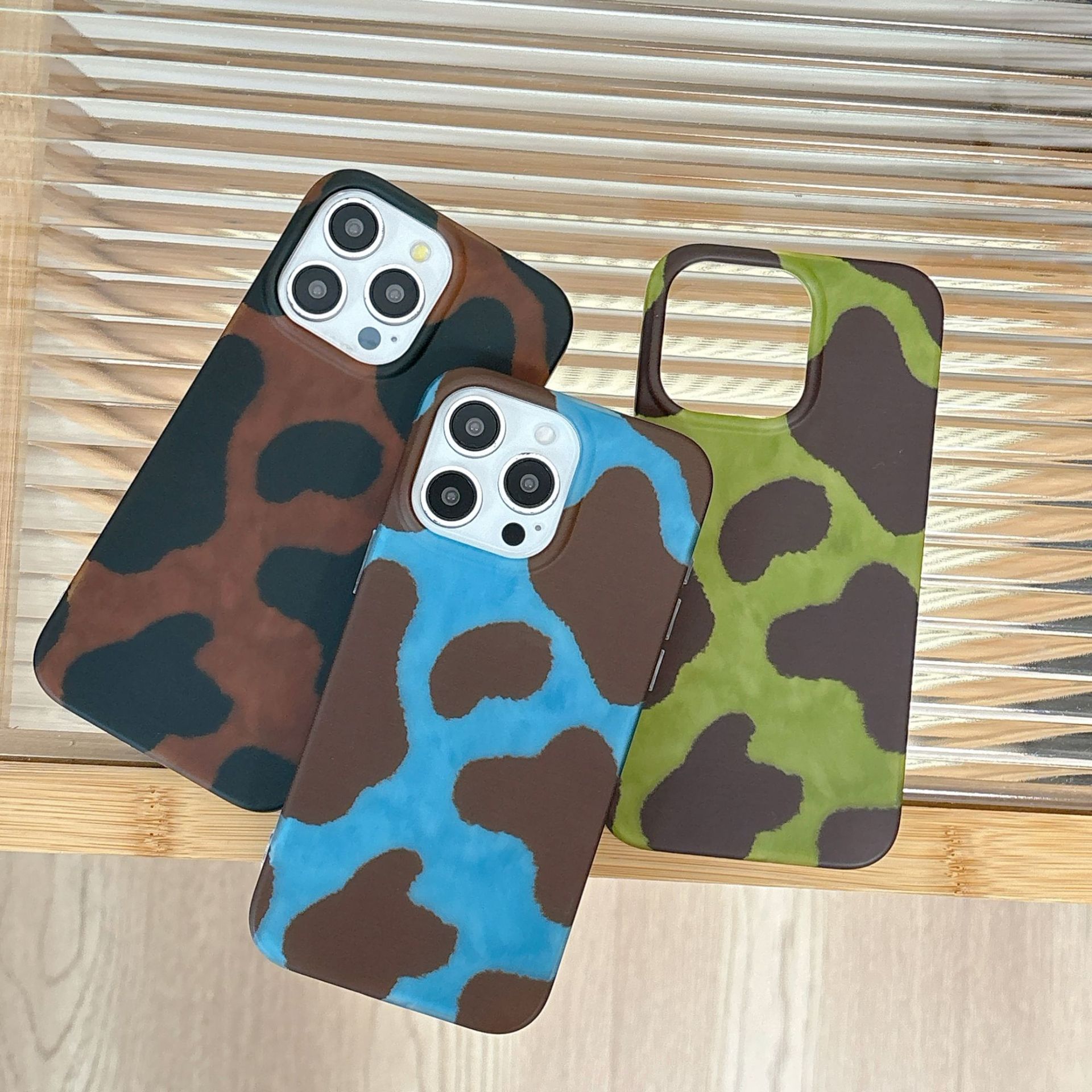 Ins creative matte milk pattern for Apple mobile phone case iPhone premium all-inclusive