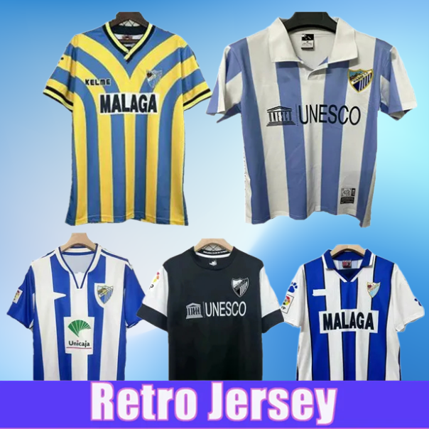 ISCO Retro jerseys 2013 14 CAMISETA CF Malaga soccer jersey 120 ANIVERSARIO remake RETRO Home BUSTINZA M. JUANDE FEBAS ALEX Men kids Football Shirts