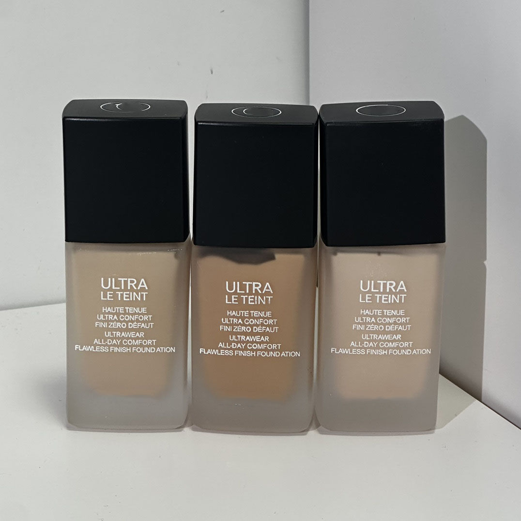 France Brand Liquid Foundation Ultra Le Teint Haute Tenue Ultra Confort Fini Zero Defaut Ultrawear All-day Comfort Flawless Finish Foundation B10 30ml Long-wear