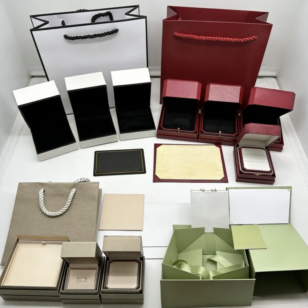 luxury designer orange packaging box with classic logo ribbon bow gift handbag jewelry packaging box