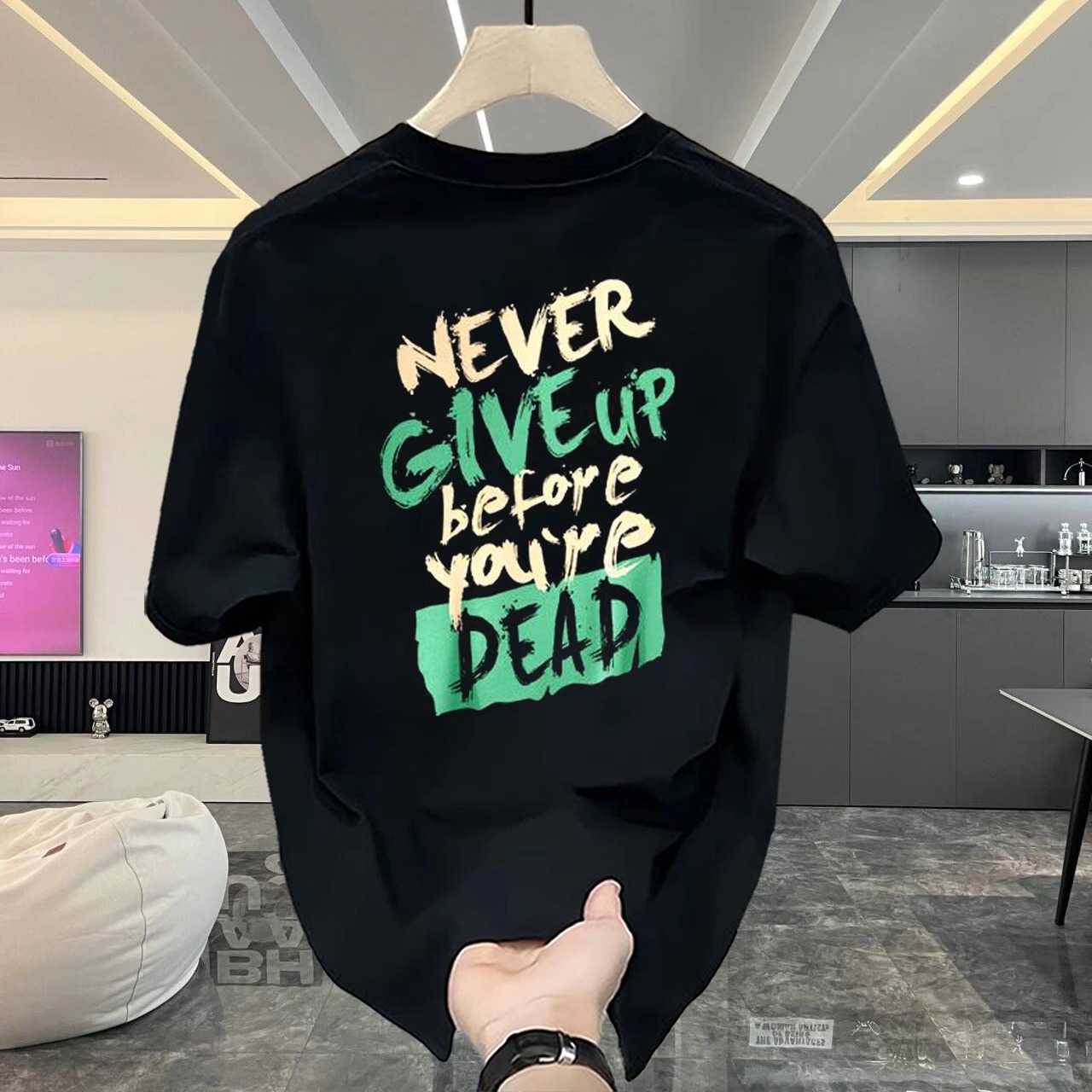 2026 New Year Hot-Selling Men's T-Shirts | Premium Casual Oversized Versatile Short Sleeve Tops