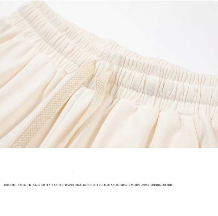 European and American Hip-hop Japanese Sports Five-point Pants Mens Trendy Brand Street Loose Wide-leg Casual Drawstring Shorts Z260331