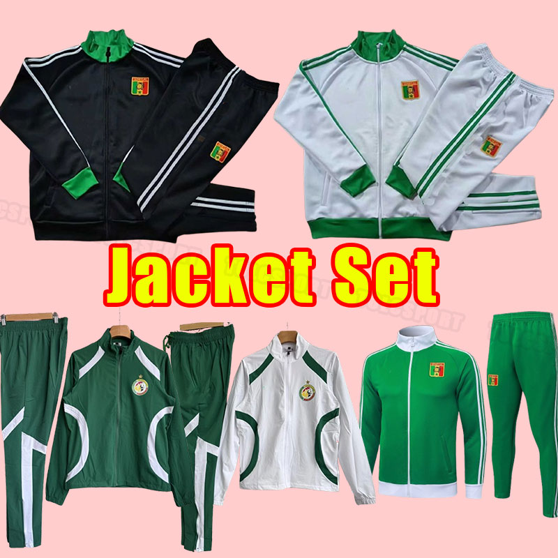 Qatar World 25/26 Senegal soccer tracksuits 2025 Cup national team KOULIBALY Retro GUEYE KOUYATE SARR homme Maillot de foot men Long sleeve tracksuit pants jacket set