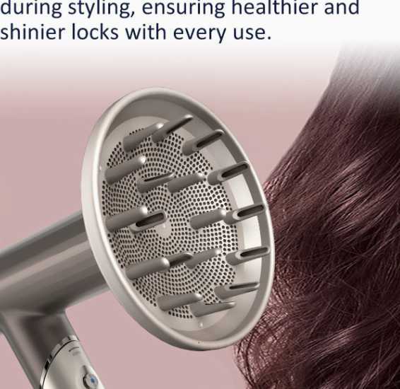 Compatible with Shark SpeedStyle Essential Hair Dryer Nozzle Accessories C260331
