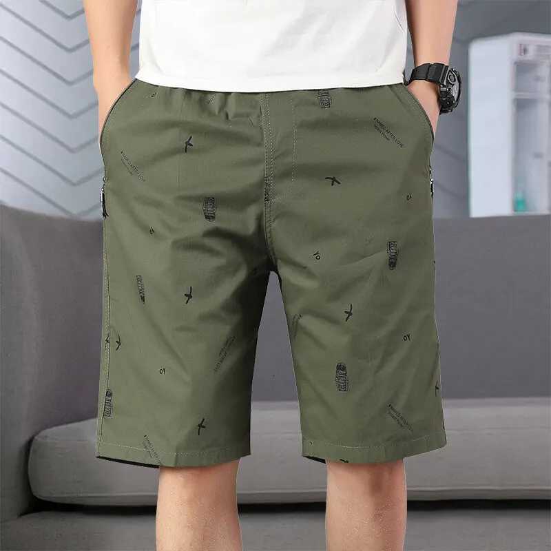 Men Light Weight Beach Shorts Summer Casual Sweat Shorts Baggy Sports Wide Leg Print Gym Running Shorts Z260331