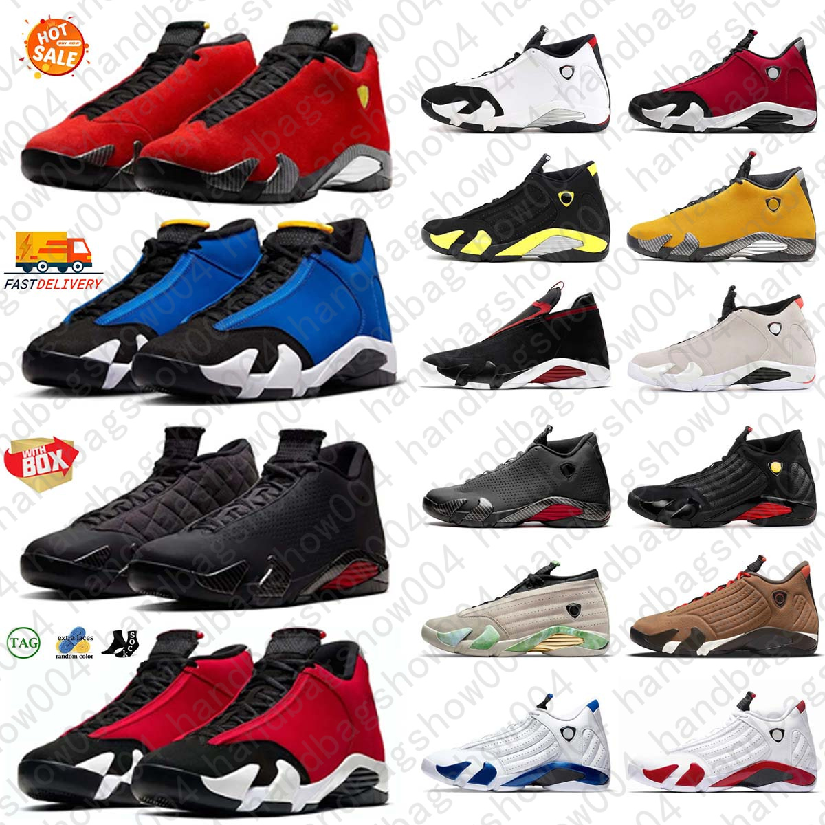 basketball shoes sneaker 14 14s Sport Blue Bordeaux Black Toe White Hyper Last Shot Open Flint Grey Fuchsia Flash Black Toe mens sneakers Size 36 L3hr#