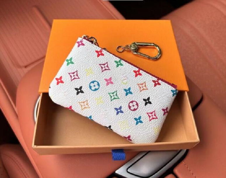 Designer Luxury Purse KEY POUCH POCHETTE CLES louisities vouiton Women Mens Key Ring Credit Card Holder Coin Purses Mini vittuon voution Wallet Bag