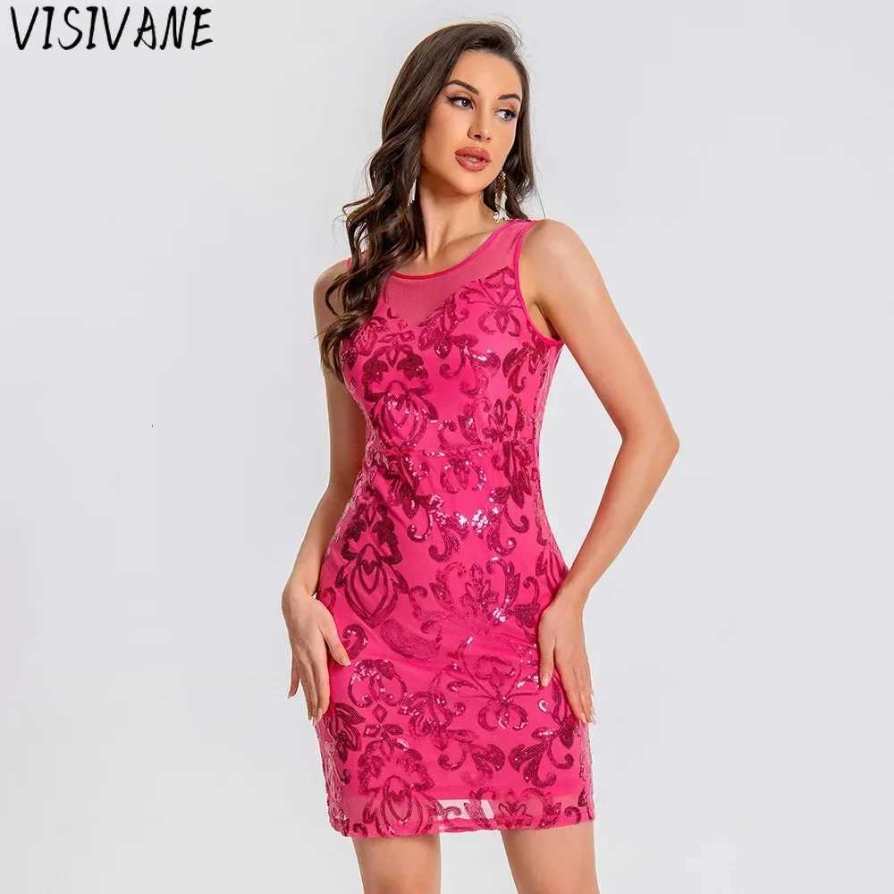 Mini Dresses for Women Clothing Sexy Summer Fashion Casual Vintage Elegant Streetwear Party Club Stage Sequin Vestido De Festa C260331