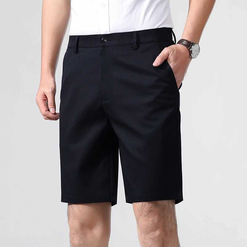 2026 Mens Shorts Quick Dry 4 Way Stretch Casual Work Dress Hiking Shorts for Men Waterproof Knee Shorts Z260331