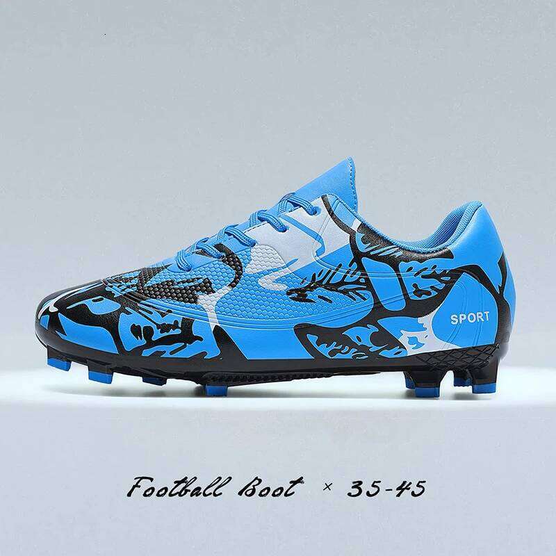 New Men Soccer Kids Cleats Grass Adult Professional Football Boots Ultralight Non-Slip Boys Training Shoes Drop Shipping