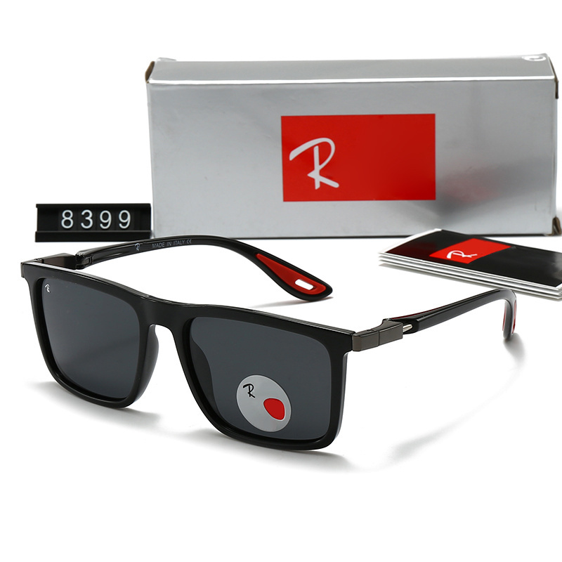 Men Classic Brand Retro women Sunglasses Luxury Designer Eyewear Metal Frame Designers Sun Woman glass lenses With box Wayfarerss 8399