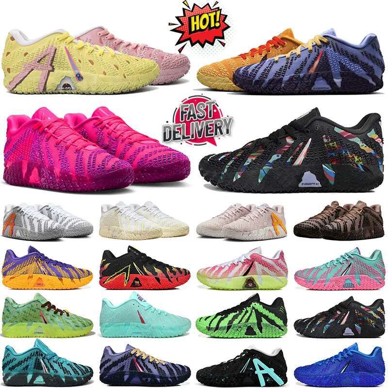 Top JA 3 3s 2 2s Men Women Basketball Shoes Morants Designer Trainers Volume Hyper Pink Black Mint Foam Turbo Green NY Outdoor Running Sneakers Size 36-45