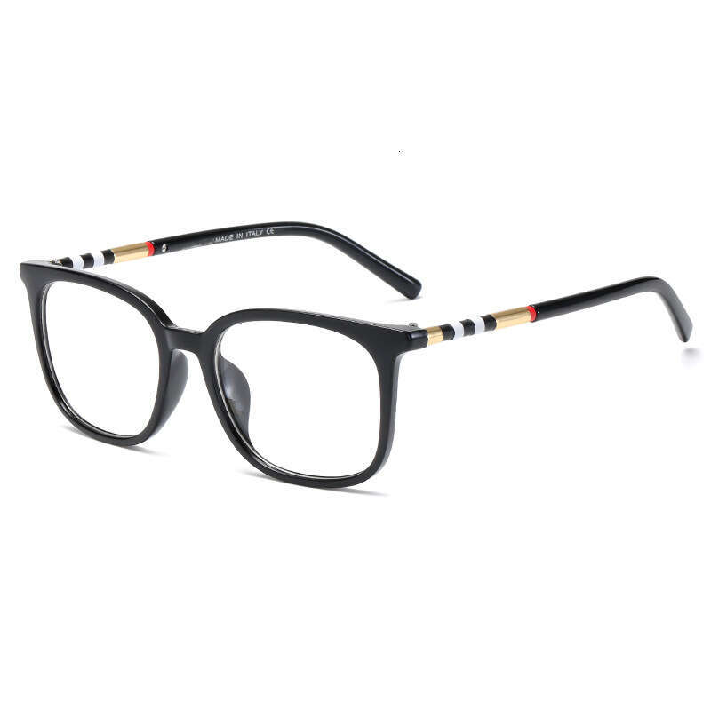 Retro Square Flat Lens Eyeglass Men, Korean Style Trendy Versatile Myopia Glasses Frame For Women Chunjinqiuli