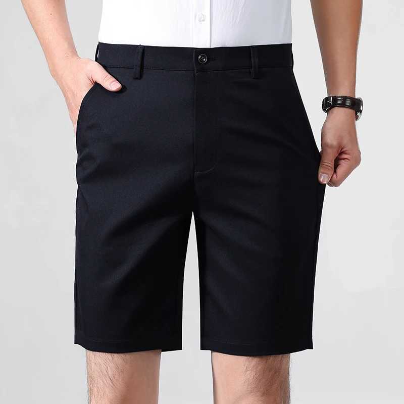 2026 Mens Shorts Quick Dry 4 Way Stretch Casual Work Dress Hiking Shorts for Men Waterproof Knee Shorts Z260331