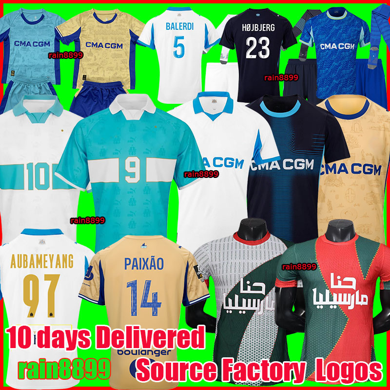 Marseille 25 26 Marseille jersey maillot om football jerseys kit shirt maillot de foot GREENWOOD 4th fourth MEDINA PAIxao OUNAHI 2025 2026 Kids hommes gk kits