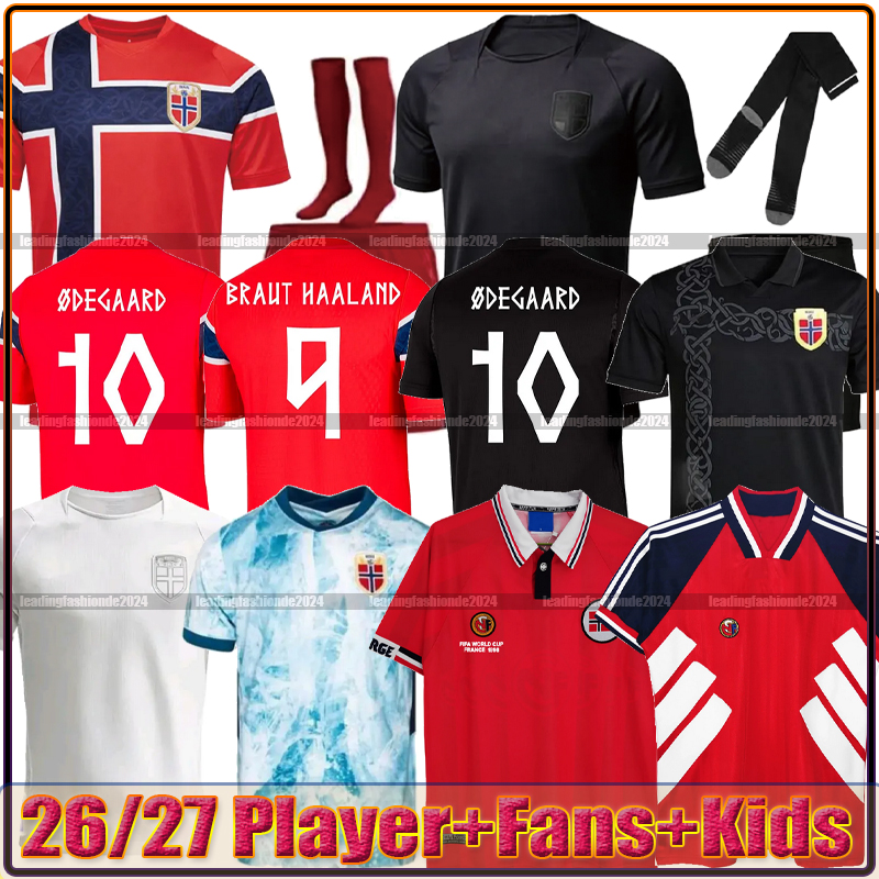 2026 Norway HAALAND 2026 World Cup soccer jerseys SORLOTH NUSA AASGAARD HORN MYHRE DONNUM RYERSON MOLLER WOLFE AJER STRAND
