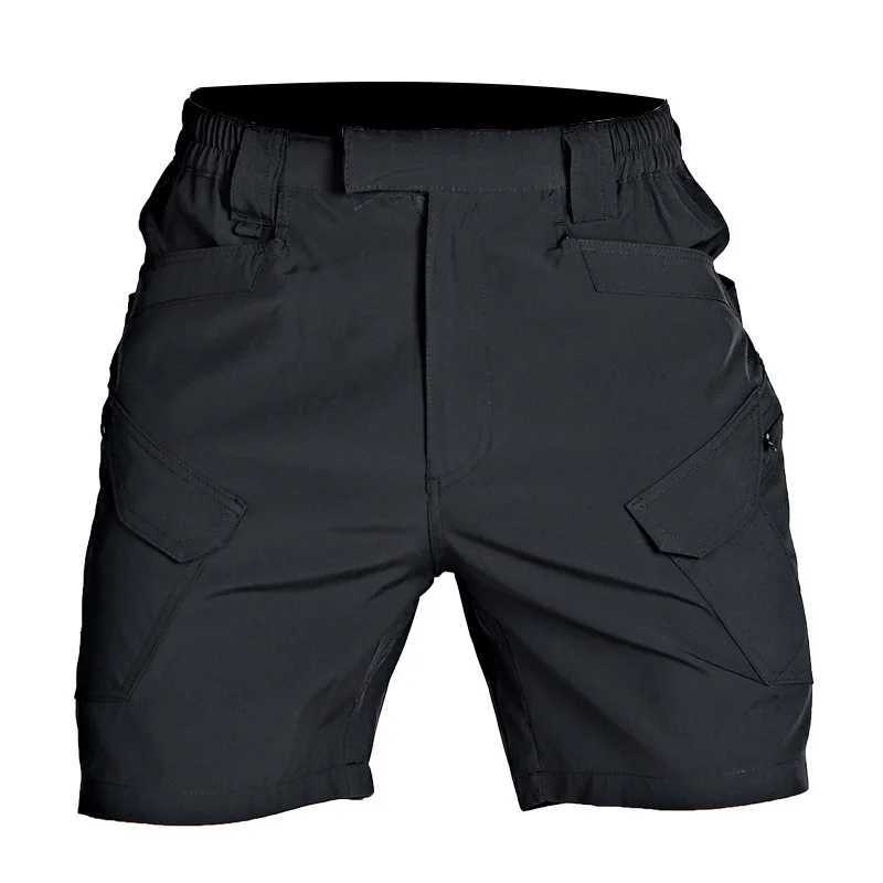 Men Urban Military Tactical Shorts Outdoor Waterproof Wear Resistant Cargo Shorts Quick Dry Multi pocket Plus Size Hiking Pants Z260331