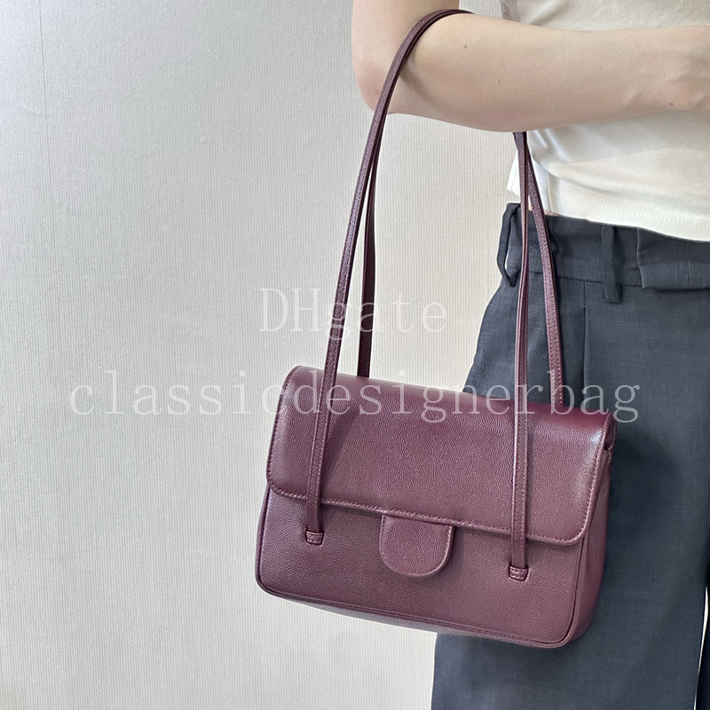 26P Luxury Caviar Leather Crossbody Bag 22CM, Designer Inspired Women's Shoulder Bag Top-Quality Flap Bag With Box CC23