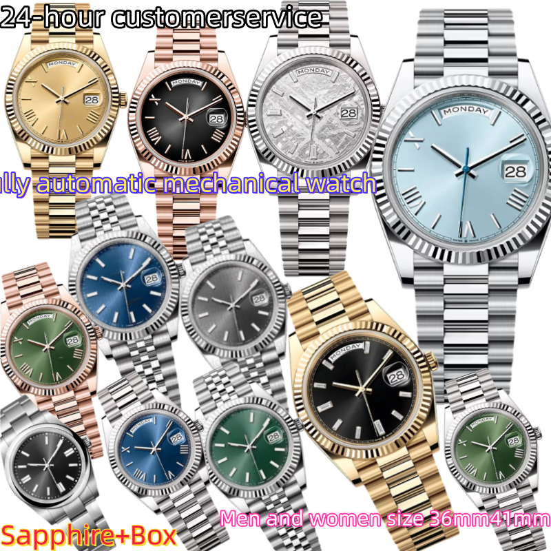 Luxury Mens Mechanical Automatic Watch with Luminous Sapphire Waterproof Design Glide Buckle - Fashion Designer Wristwatch AAA 40mm/35mm Waterproof to 100 meters