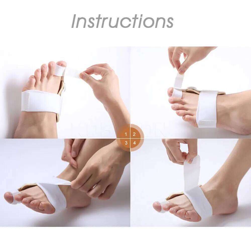 Separator Pad Bunion Big Toe Straightener Corrector Pain Relief Hallux Valgus Correction Pedicure Foot Care