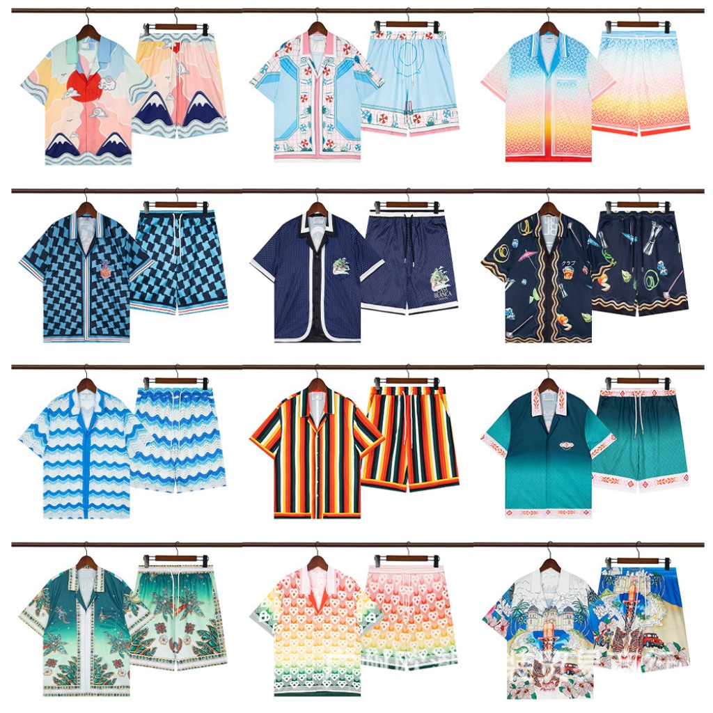 beach short suit T Shirts shorts sets designer mens tshirts shorts t shirt Letter Printed Short Sleeve Cotton High quality Luxury Loose T-Shirts men tshirt beach