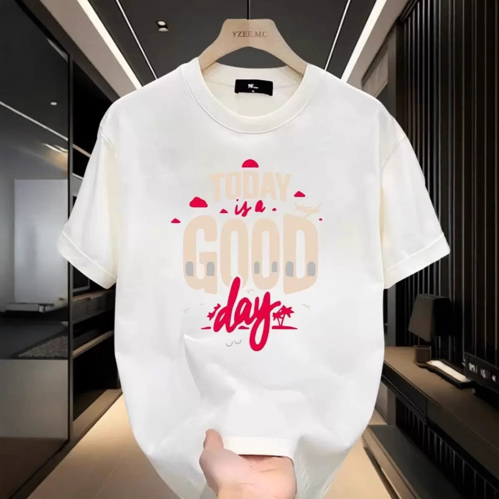 Summer Unisex Youth T-Shirts | Combed Cotton Versatile INS Streetwear Oversized Casual Edgy Short Sleeve Tops