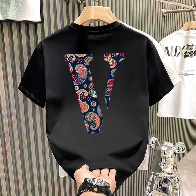 Summer Men's T-Shirts | Trendy New Arrivals Versatile Stylish Age-Reducing Casual Crew Neck Fun Graphic 100% Cotton Tops