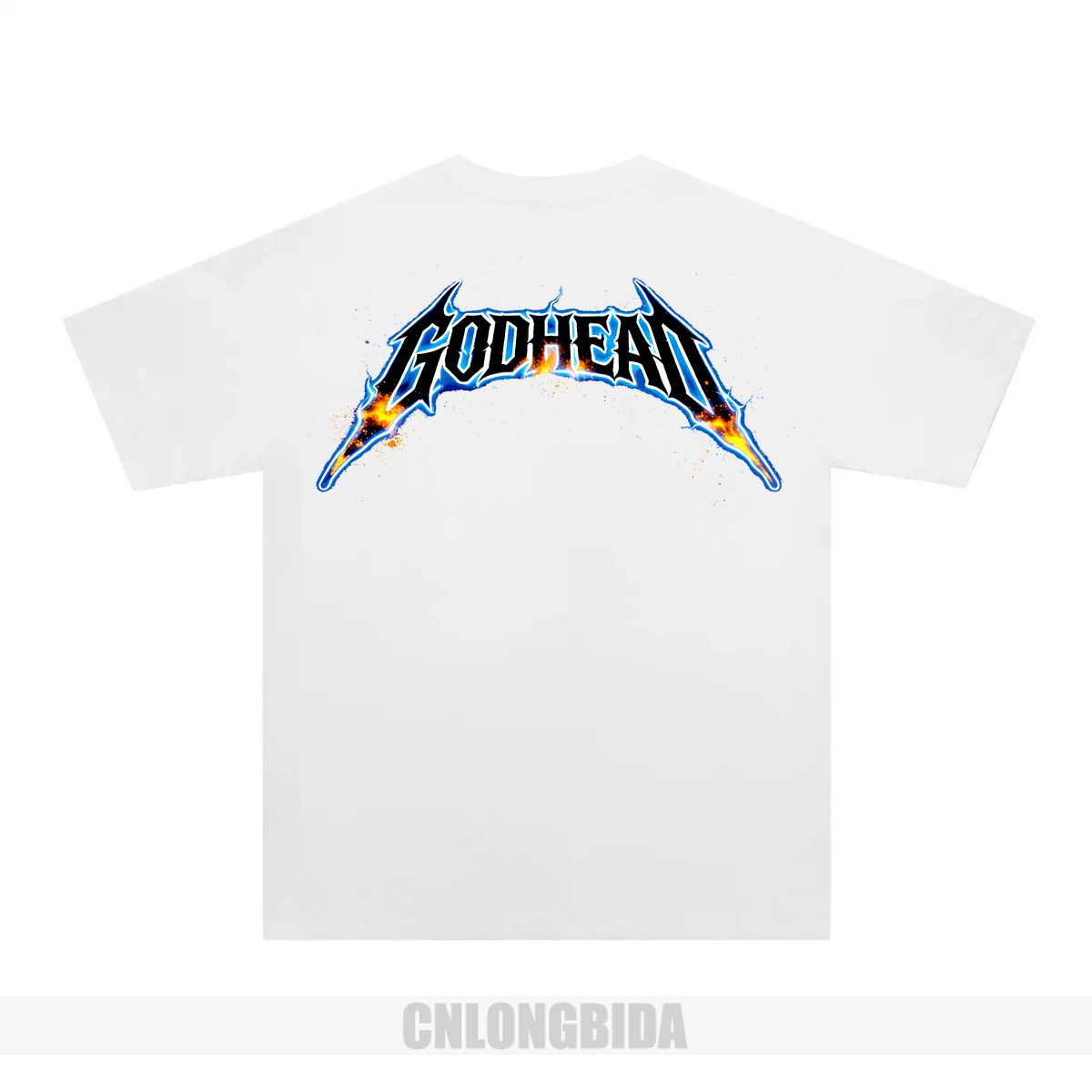 Men's T-Shirts Summer Trendy Brand Printed Pure Cotton Boy Short-sleeved T-shirt Summer New Round Neck T-shirt Versatile Mens Tops