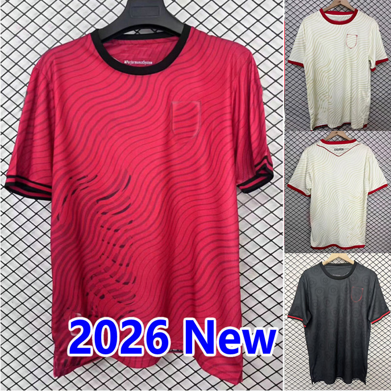 2026 albania soccer jerseys 26 27 home away 3rd National Team UZUNI football shirt HYSAJ LENJANI ABRASHI RAMADANI camesita de futol