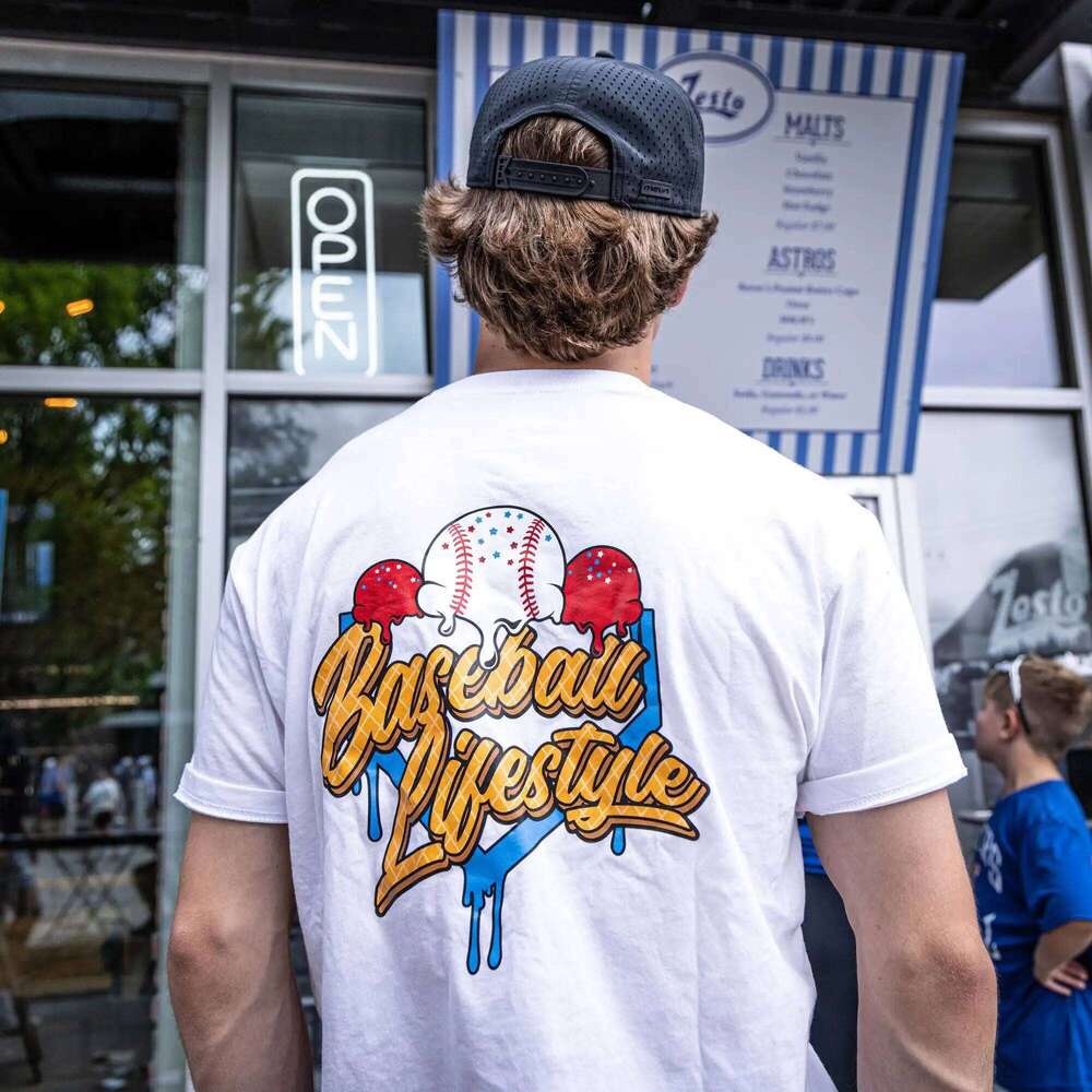 Summer Baseball I01 Latest Ice Series Pure Cotton Short Sleeved Youth Lifestyle Sports Soft Comfortable Sport T-shirt 26H0331
