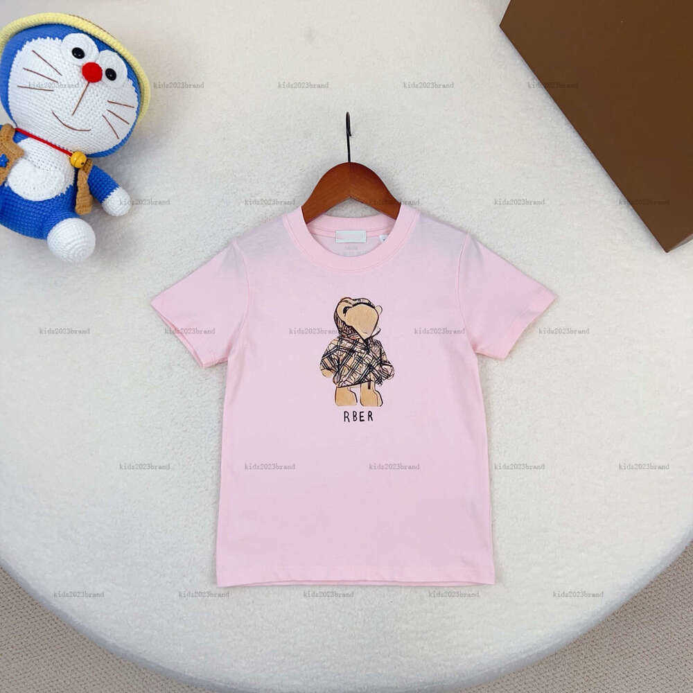 New kids T-shirt Personification child tshirt designer baby clothes Various colors girls Short Sleeve tees A000X07N247-o