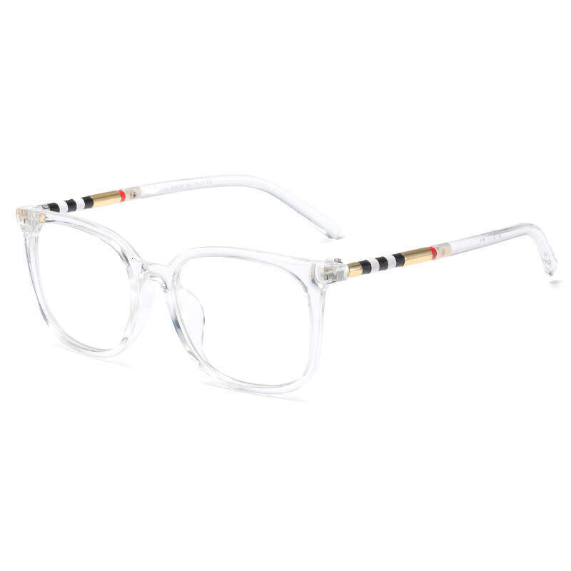 Retro Square Flat Lens Eyeglass Men, Korean Style Trendy Versatile Myopia Glasses Frame For Women Chunjinqiuli