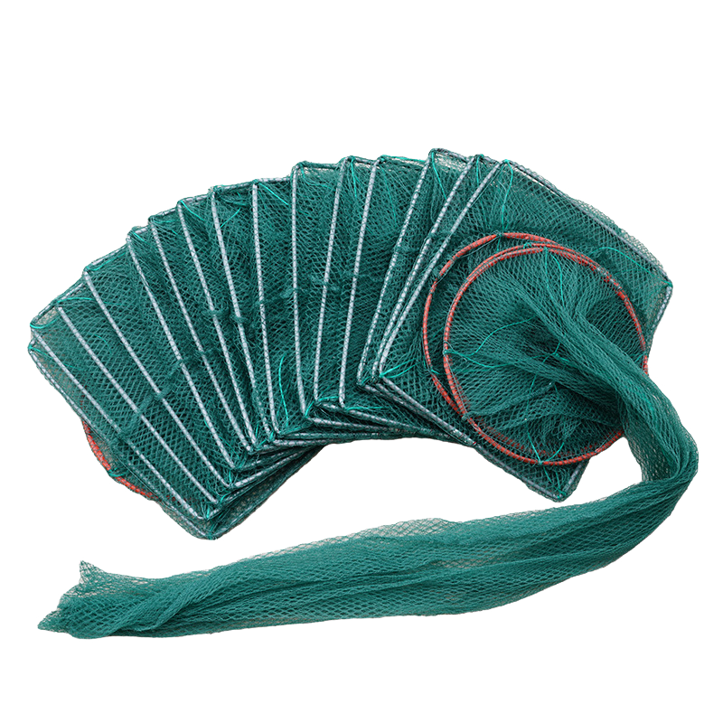 fishing fishnet fishing cast net fish cageEco-Friendly Fish Gathering Equipment: Robust Meshed Nets with Easy Retrieval