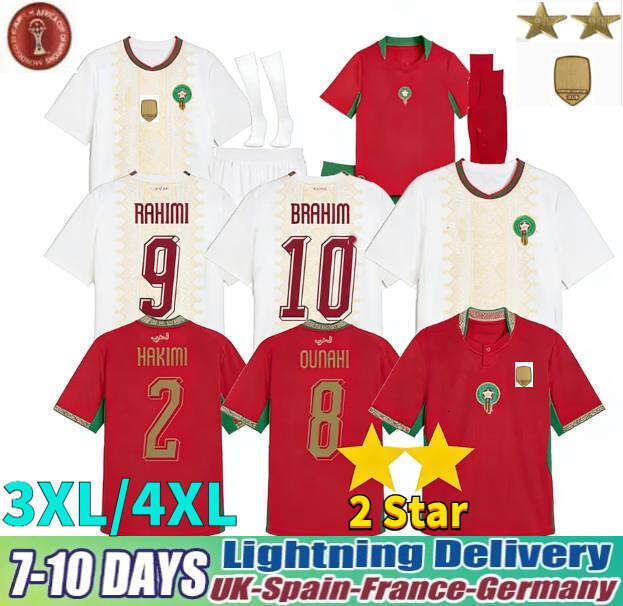 Morocco Jersey World Cup 2026 Maillot Maroc Soccer Jerseys National Team HAKIMI BRAHIM OUNAHI SAISS ZIYECH Y.EN-NESYRI 26 27 Special Football Shirts Tops Kids Kits