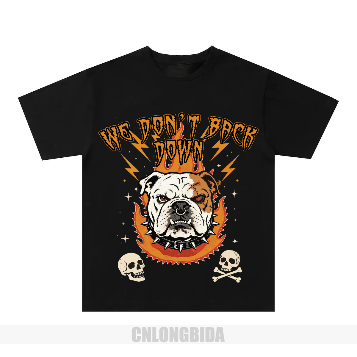 Men's T-Shirts Summer Trendy Brand Printed Pure Cotton Boy Short-sleeved T-shirt Summer New Round Neck T-shirt Versatile Mens Tops